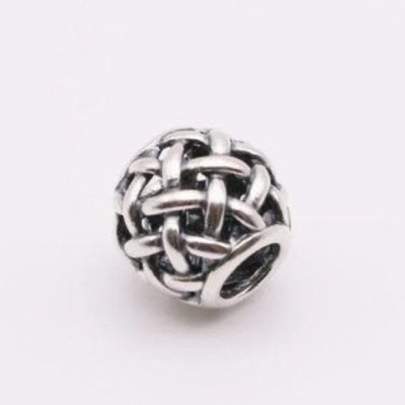 Authentic Pandora Forever Entwined Charm - Picture 1 of 5